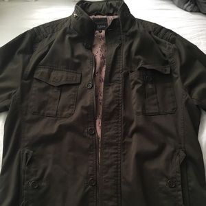 Ted Baker military coat, brownish/ olive green